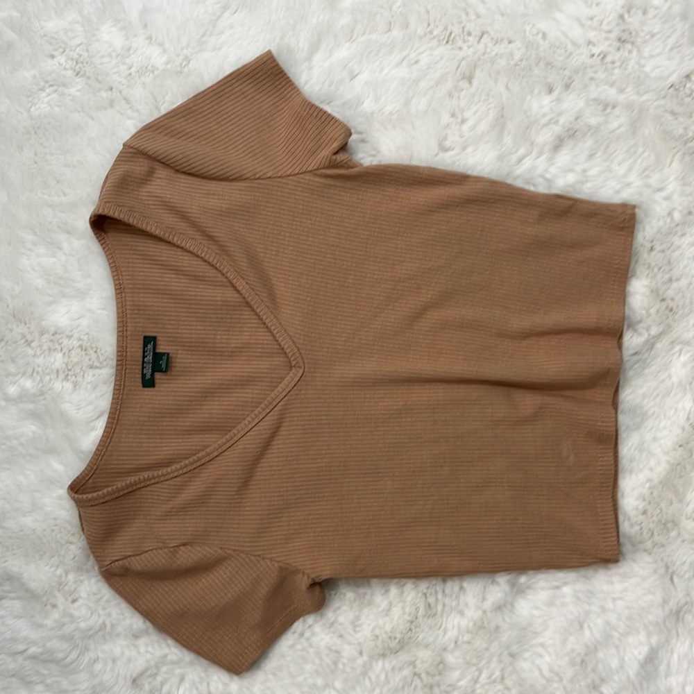 Wild Fable - Tan Crop Top